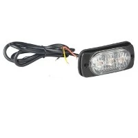 New Arrival Cienkie i smukłe super jasne światło stroboskopowe LED do pojazdów 9W z 3 liniami
